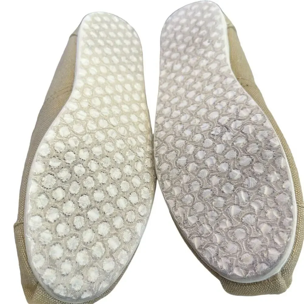 TOMS Women's‎ Alpargata Slip-On Shoes Beige Size 8 Casual Flats - Picture 10 of 12